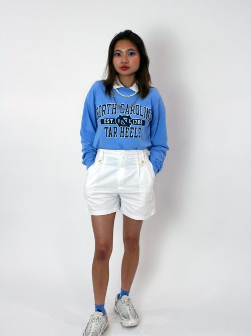 Erica in a game day fit.