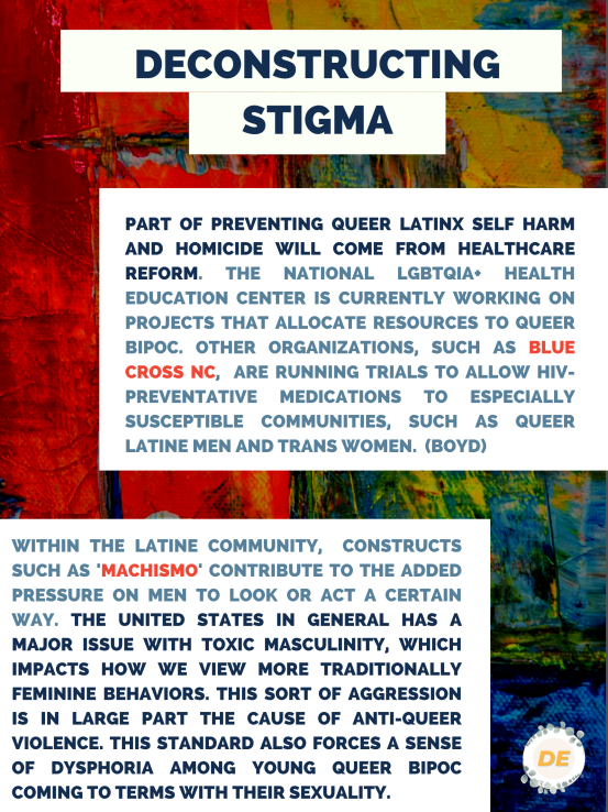 Some aspects that may contribute to stigma, such as misogyny, and some potential responses to these stigmas.