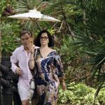 The Ratliff parents portrayed by Jason Isaacs and Parker Posey.